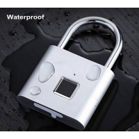 Ip65 Smart Digital Fingerprint Pad Lock/smart Biometric Fingerprint Padlock Yh-g4