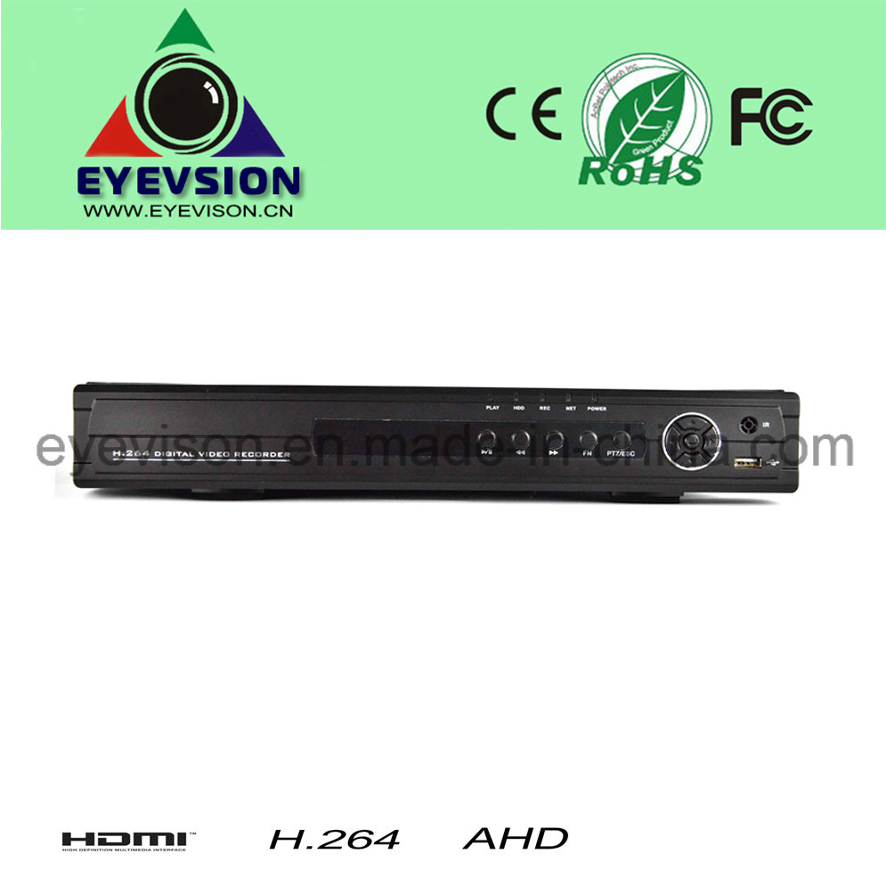 4CH H. 264 (720P) Ahd CCTV Security Camera DVR (EV-CH04-H1304)